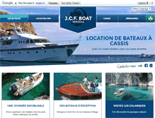 Tablet Screenshot of jcfboat.com